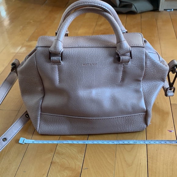 MATT & NAT Pearl Coloured Small Crossbody Bag - Picture 6 of 7